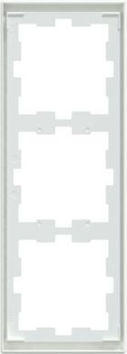 Schneider Electric 3 set frame, lotus white, D-Life MTN4030-6535 | Elektrika.lv