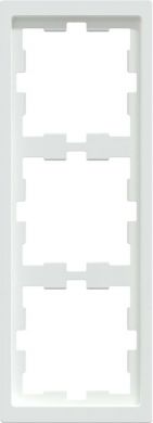 Schneider Electric 3 set frame, lotus white, D-Life MTN4030-6535 | Elektrika.lv
