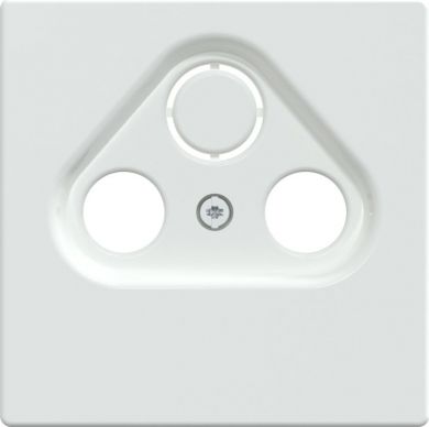 Schneider Electric Cover plate for TV-R-SAT outlet, lotus white, D-Life MTN4123-6035 | Elektrika.lv