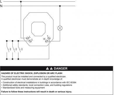Schneider Electric Universal LED dimmer module 4-100W Merten Antique CCT99100 | Elektrika.lv
