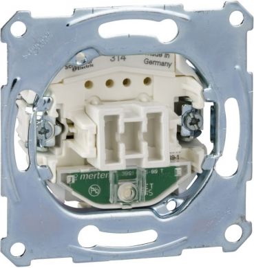 Schneider Electric 1-gang one way switch insert with illumination MEX Merten MTN3131-0000 | Elektrika.lv