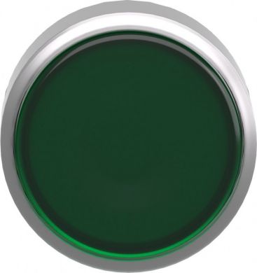 Schneider Electric Green flush illuminated pushbutton head Ø22 spring return for integral LED. range of product: Harmony XB4 - device short name: ZB4 - product compatibility: integral LED - mounting diameter: 22 mm - operator additional information: with plain lens. ZB4BW333 | Elektrika.lv