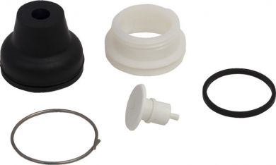 Schneider Electric Booted head for pushbutton XAC-B, white, 16mm, -25..+70 °C. range of product: Harmony XAC - component name: XACB - marking: unmarked - operator additional information: booted - operating travel: 16 mm - cap/operator or lens colour: white - product co XACB9211 | Elektrika.lv