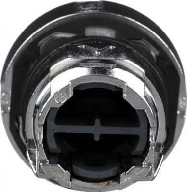 Schneider Electric Black flush pushbutton head Ø22 spring return unmarked. range of product: Harmony XB4 - device short name: ZB4 - mounting diameter: 22 mm. ZB4BA2 | Elektrika.lv