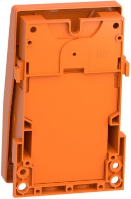 Schneider Electric Single foot switch, IP66, without cover, metallic, orange, 1 NC+1 NO. range of product: Harmony XPE - product or component type: foot switch - material: metal - foot switch type: single foot switch - device short name: XPER - protective cover: withou XPER110 | Elektrika.lv