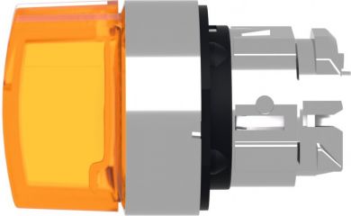 Schneider Electric Orange illuminated selector switch head Ø22 3-position stay put. range of product: Harmony XB4 - product compatibility: integral LED - device short name: ZB4 - mounting diameter: 22 mm - operator position information: 3 positions +/- 45°. ZB4BK1353 | Elektrika.lv