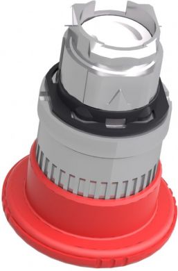Schneider Electric Red Ø40 Emergency stop,switching off head Ø22 trigger and latching turn release. range of product: Harmony XB4 - device short name: ZB4 - mounting diameter: 22 mm. ZB4BS844 | Elektrika.lv