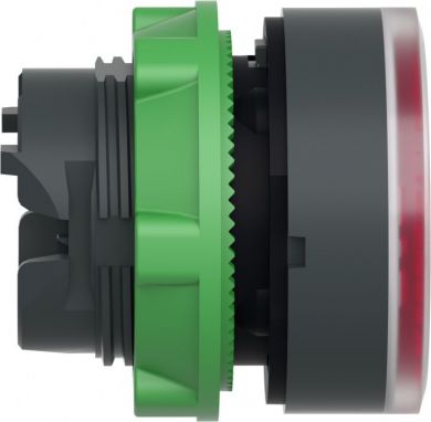 Schneider Electric Red flush illuminated pushbutton head Ø22 spring return for integral LED ZB5AW343 | Elektrika.lv