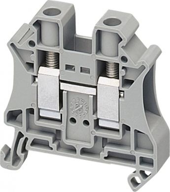 Schneider Electric Linergy passthrough terminal block, 10mm2 57A single-level 1x1 screw, grey. range: Linergy - product name: TR - product or component type: terminal block - device short name: TRV - terminal block type: passthrough - mounting mode: clip-on - nominal c NSYTRV102 | Elektrika.lv