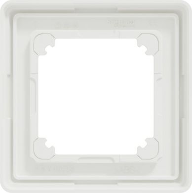 Schneider Electric Single frame, white EXXACT Primo WDE002501 | Elektrika.lv