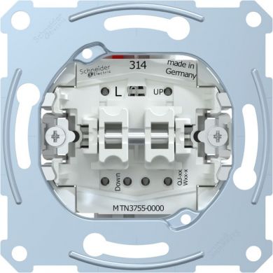 Schneider Electric Механизм выключателя для жалюзи 1P Merten MTN3755-0000 | Elektrika.lv