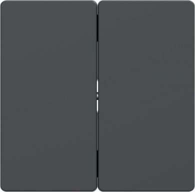 Schneider Electric Two gang cover plate, anthracite, D-Life MTN3400-6034 | Elektrika.lv