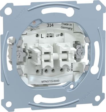 Schneider Electric Roller shut. switch insert 1 pole, 10 A, AC 250 V, Merten MTN3715-0000 | Elektrika.lv