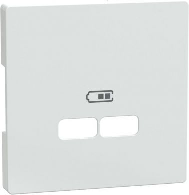 Schneider Electric Centrplate USB ligzdai 2xRJ45, lotosa balts, D-Life MTN4367-6035 | Elektrika.lv