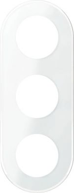Schneider Electric Rāmis 3-vietīgs, balts stikls Renova WDE011408 | Elektrika.lv