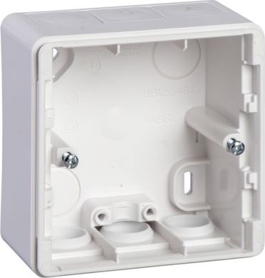 Schneider Electric Surface mounted box 1-gang high IP44 white, Exxact WDE002461 | Elektrika.lv