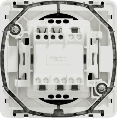 Schneider Electric Звонковая кнопка 1P 10A IP55 антрацит Mureva MUR35027 | Elektrika.lv