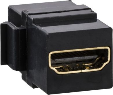 Schneider Electric HDMI insert, black Merten MTN4583-0001 | Elektrika.lv