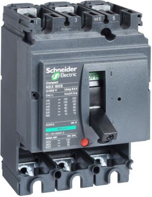 Schneider Electric Circuit Breaker NSX160L 3P LV430405 | Elektrika.lv