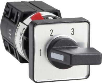 Schneider Electric Cam stepping switch, 1p, 60°, 10A, for Ø 16 or 22mm. range of product: Harmony K - component name: K10 - [Ith] conventional free air thermal current: 10 A - product mounting: front mounting - rotary handle padlocking: without - cam switch function: s K10C003NCH | Elektrika.lv