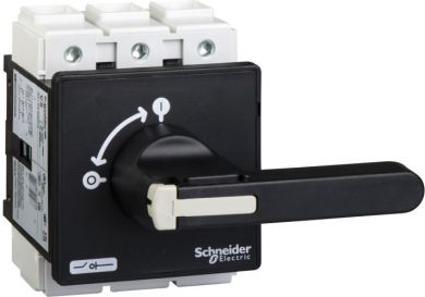 Schneider Electric Switch-disconnector VBF, 3, 690 V 175A, padlockable long black handle. range of product: TeSys VARIO - device short name: main switch disconnector - product or component type: rotary switch disconnector - performance level: high performance - switch VBF6 | Elektrika.lv