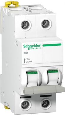 Schneider Electric iSW 2P 63A 415V Slodzes atslēdzējs Acti9 A9S65263 | Elektrika.lv