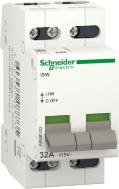 Schneider Electric iSW 3P 32A 380/415V Модульный выключатель нагрузки Acti9 A9S60332 | Elektrika.lv