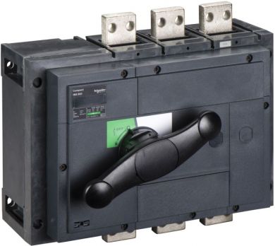 Schneider Electric Switch-disconnector Compact INS800, 800A, 3p. range: Compact - product name: INS800 - poles description: 3P - network type: AC, DC - network frequency: 50/60 Hz - [Ie] rated operational current: AC-21A: 800 A AC 50/60 Hz 220/240 V, AC-21A: 800 A AC 5 31330 | Elektrika.lv