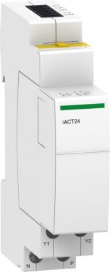 Schneider Electric Acti9 iACT - 24V DC control and auxiliary contact 1 NO with Ti24 PLC interface A9C15924 | Elektrika.lv