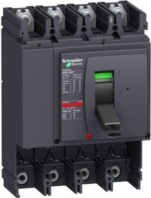 Schneider Electric Circuit breaker Compact NSX630F, 630A, 4p, without trip unit. range of product: NSX400...630 - device short name: Compact NSX630F - circuit breaker name: Compact NSX630F - network type: AC - network frequency: 50/60 Hz - breaking capacity code: F - b LV432815 | Elektrika.lv