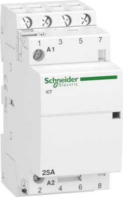 Schneider Electric iCT25A Contactor 4NO 25A 230VAC Acti9 Lite and Acti9 A9C20834 | Elektrika.lv