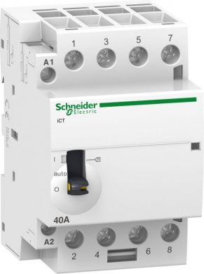 Schneider Electric Contactor ICT 40A 4NO 230VAC Acti9 A9C21844 | Elektrika.lv