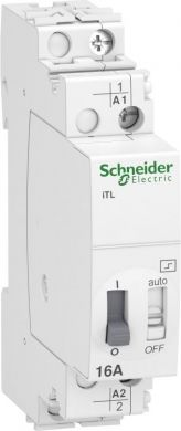 Schneider Electric iTL 1P 16A 1NO 110 VDC 230...240 VAC 50/60Hz Impulsa relejs Acti9 A9C30811 | Elektrika.lv