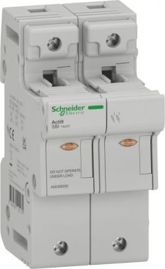 Schneider Electric Fuse Disconnector, Acti9 SBI, 2P, 50A, for fuse 14 x 51mm A9GSB250 | Elektrika.lv