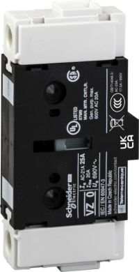 Schneider Electric Main pole module 63A, for V3. range of product: TeSys VARIO - device short name: main pole module - product or component type: add-on modules - poles description: 1P - network type: AC, DC - suitability for isolation: yes. VZ3 | Elektrika.lv