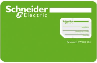 Schneider Electric Memory card, for servo drive. accessory / separate part category: extension accessory - accessory / separate part type: memory card - accessory / separate part designation: memory card - accessory / separate part destination: servo drive. VW3M8705 | Elektrika.lv