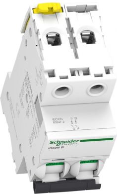 Schneider Electric iC60N 2P 25A B Miniature Circuit Breaker Acti9 A9F73225 | Elektrika.lv