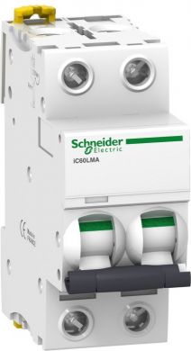 Schneider Electric Miniature circuit breaker (MCB), Acti9 iC60L, 2P, 25A, MA curve, 15kA (IEC/EN 60947-2) A9F90225 | Elektrika.lv