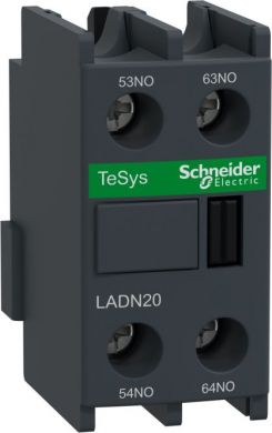 Schneider Electric Auxiliary contact block 2NO LADN20 LADN20 | Elektrika.lv