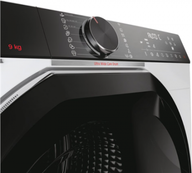 Hoover Hoover | Washing Machine | H7W449AMBC-S | Energy efficiency class A | Front loading | Washing capacity 9 kg | 1400 RPM | Depth 51 cm | Width 60 cm | LED | Steam function | Wi-Fi | White H7W449AMBC-S