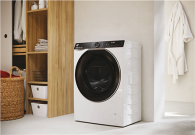 Hoover Hoover | Washing Machine | H7W449AMBC-S | Energy efficiency class A | Front loading | Washing capacity 9 kg | 1400 RPM | Depth 51 cm | Width 60 cm | LED | Steam function | Wi-Fi | White H7W449AMBC-S