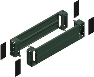 Schneider Electric Spacial SF/SM front plinth, 200x800mm. range of product: Spacial SD, Spacial SF, Spacial SM - device application: compartmentalised application, electronic application, multi-purpose - device composition: 2 front panel, 2 rear panel, 4 corner, 4 corn NSYSPF8200 | Elektrika.lv