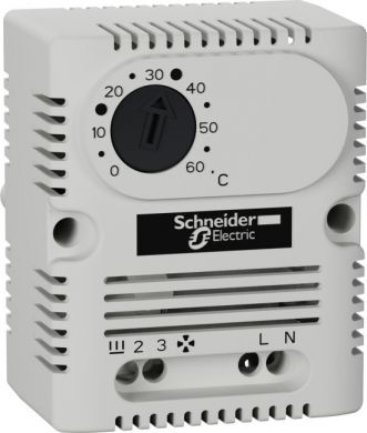 Schneider Electric ClimaSys CC Thermostat +5…60°C - 1 NO/NC - °С NSYCCOTHI | Elektrika.lv
