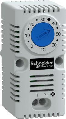 Schneider Electric Термостат N/О для вентилятора 0..60C NSYCCOTHO NSYCCOTHO | Elektrika.lv