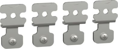 Schneider Electric 4 wall fixing brackets in stainless steel AISI 304 for Spacial S3X, CRN NSYPFCX | Elektrika.lv