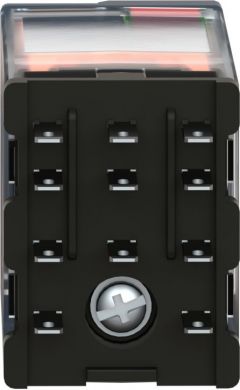 Schneider Electric miniature plug in relay, Harmony Electromechanical Relays, 10A, 3CO, with LED, with lockable test bu RXM3AB2B7 | Elektrika.lv