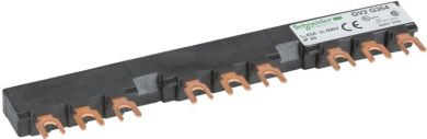 Schneider Electric TeSys GV2, TeSys D &amp; K &amp; U , Comb busbar, 63A, 3 tap-offs, 54mm pitch. range: Linergy - product name: FT - device short name: GV2G - product or component type: comb busbar - accessory / separate part category: connection accessory - range com GV2G354 | Elektrika.lv