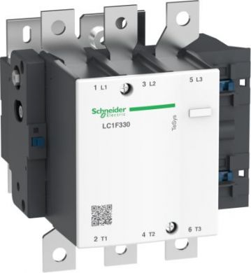 Schneider Electric TeSys F contactor, 3p (3 NO), AC-3, <= 440 V 330 A, coil 230 V AC. range: TeSys - product or component type: contactor - device short name: LC1F - contactor application: motor control, resistive load - utilisation category: AC-1, AC-3 - poles descrip LC1F330P7 | Elektrika.lv