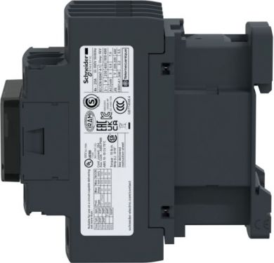 Schneider Electric TeSys D contactor, 4p(4 NO), AC-1, <= 440 V 25A, 24 V DC standard coil. range: TeSys - product or component type: contactor - device short name: LC1D - contactor application: resistive load - utilisation category: AC-1 - poles description: 4P - pole LC1DT25BD | Elektrika.lv