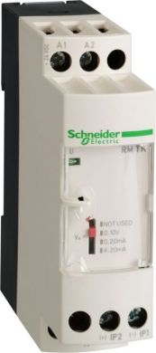 Schneider Electric Temperature transmitter, 0..600 °C/32..112 °F, for thermocouples K. range of product: Zelio Analog - product or component type: converter for thermocouples - analogue output type: current 0...20 mA <= 500 Ohm, current 4...20 mA <= 500 Ohm, voltage 0. RMTK80BD | Elektrika.lv
